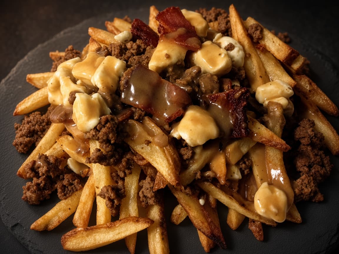 Hamburger Poutine
